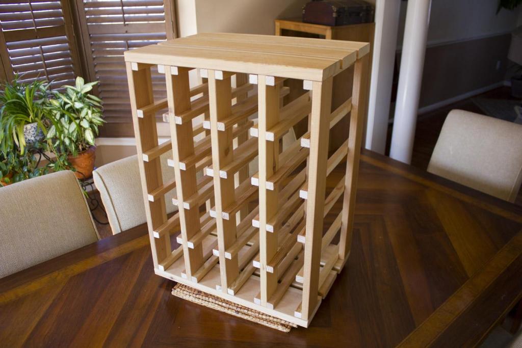 Searching for Simple Wine Rack Plans - General Woodworking ...