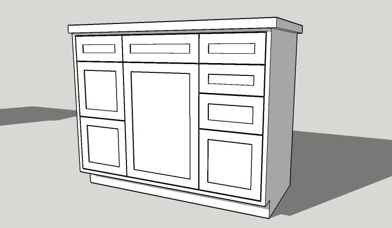 Vanity Build (renamed to live on) - General Woodworking Talk - Wood ...