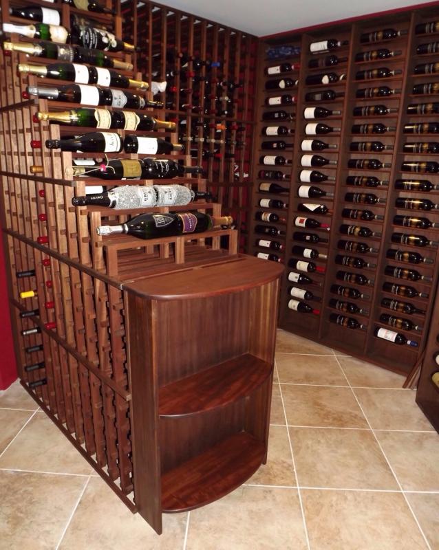 Curved Wine cellar