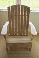 Adirondack Chair: Front View