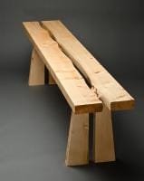 port orford cedar bench