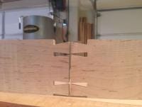 dovetails cut for drawer