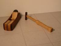 first hand made wooden plane