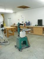 14" bandsaw with 6" riser block