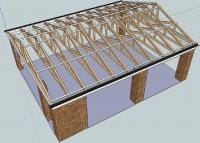 New roof trusses