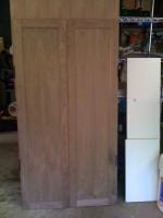 Murphy Bed - unfinished doors w/ fake hinges
