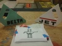 Delta And Jet push sticks