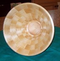 First segmented bowl - inside view