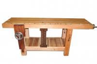 Front view Roubo bench