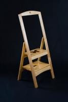 Maple inlaid step stool