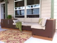 Outdoor Couch with Storage