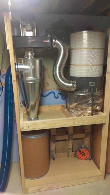 Setting up my dust collector - The Shop - Wood Talk Online