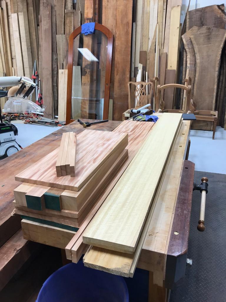 Desk inspired by Doucette & Wolfe - Project Journals - Wood Talk Online