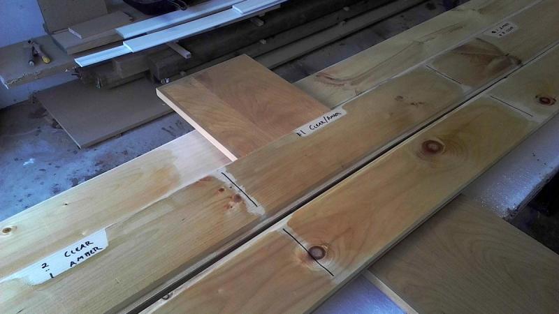 Shellac on a pine ceiling - Finishing - Wood Talk Online