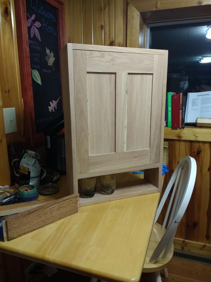 Unfinished Cabinet Door Warped General Woodworking Talk Wood