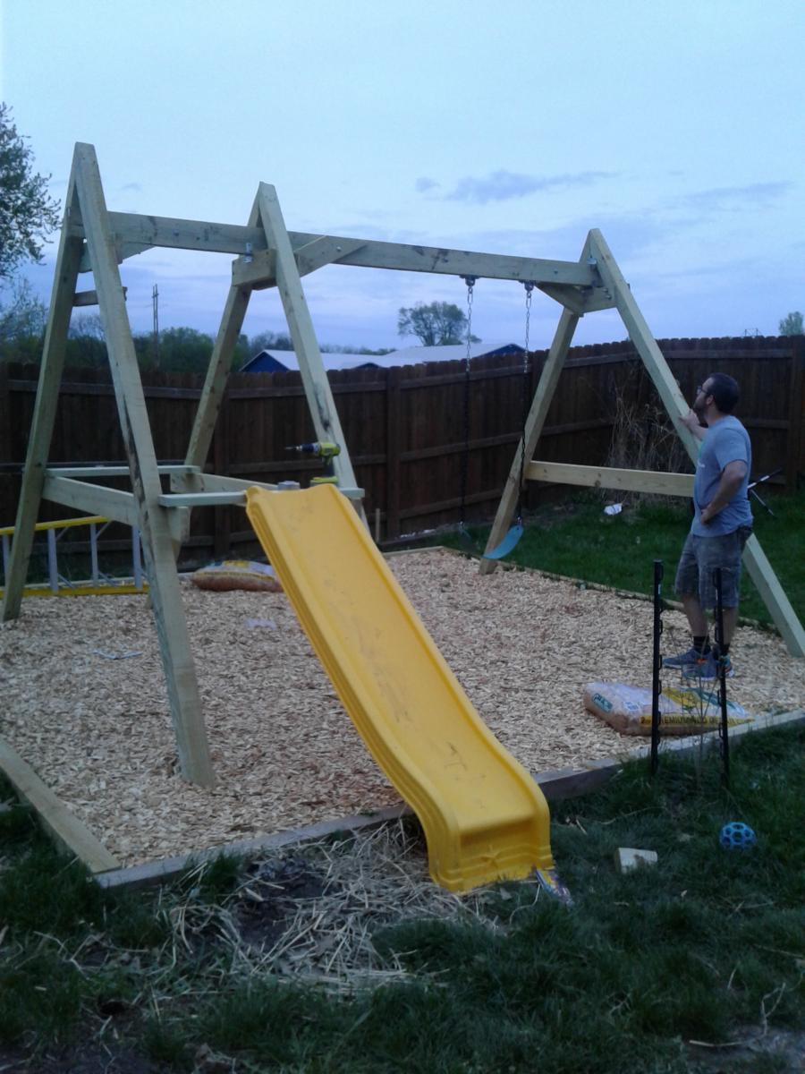Is Lateral Sway In Swing Set A Big Deal General Woodworking Talk Wood Talk Online