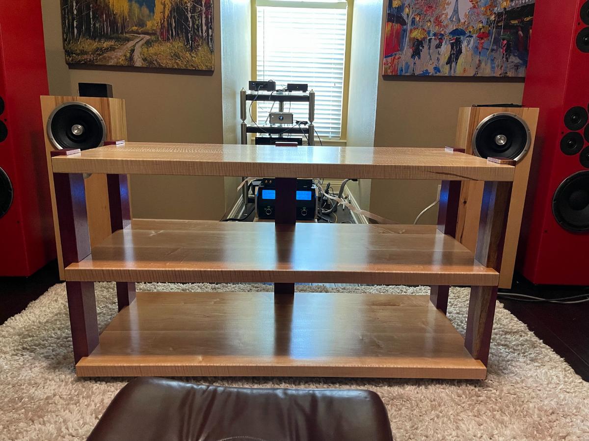 Audiolith Rack Audiophile audio rack - Page 2 - Video and Project Showcase - Wood Talk ...